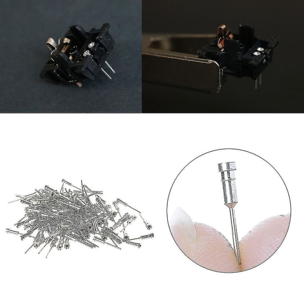 120 stk Long Pin Led Hot Plug Sip Socket Crystal Oscillator Base For Switches