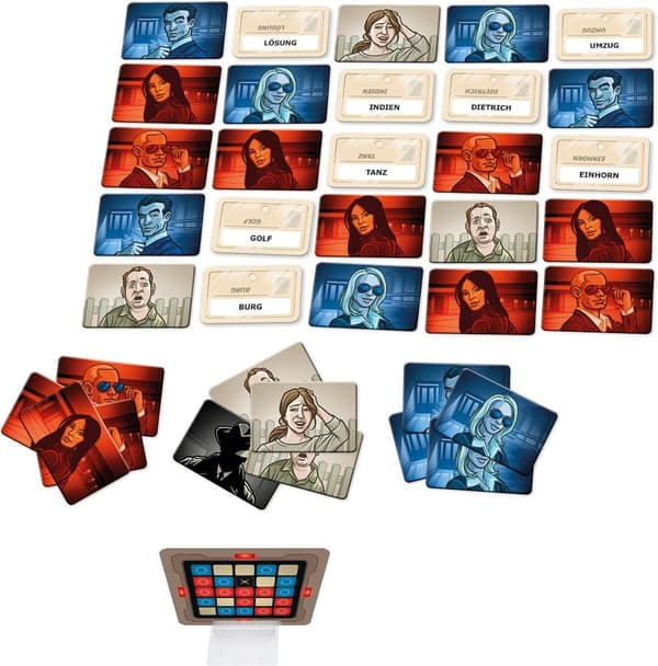Tjekkisk version af brætspillet Codenames