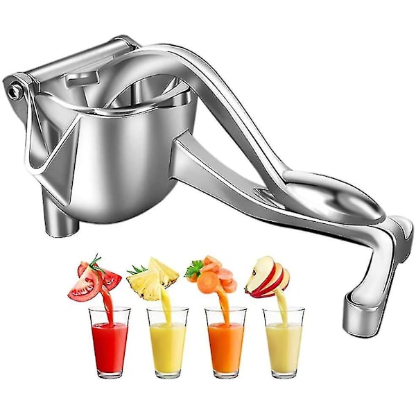 Citronpresser, manuel frugtpresser, frugtsaftpresser, kraftig aluminium