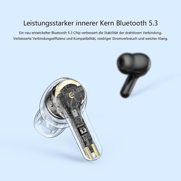 Brusreducerande in-ear-hörlurar Trådlösa Bluetooth hörlurar