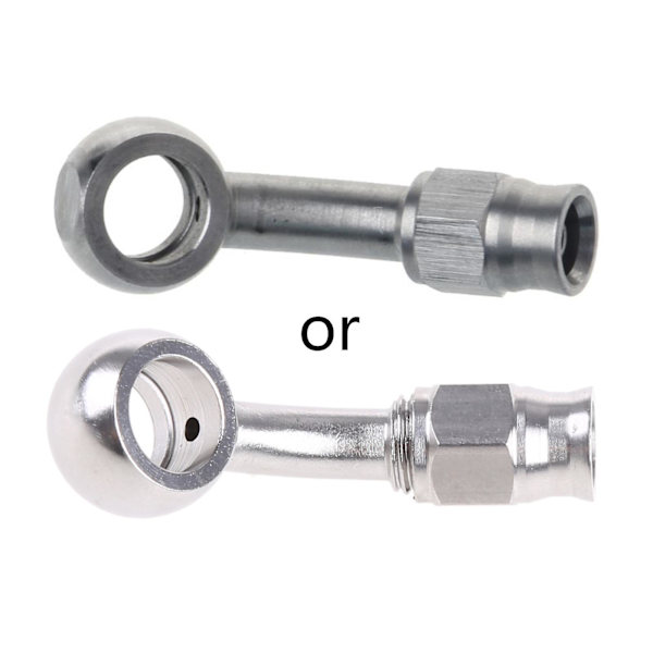 CNC-koneistettu An-3-letku M10-metriin 10 mm:n ruostumattomasta teräksestä valmistettu jarru- ja kytkinletkun liitin