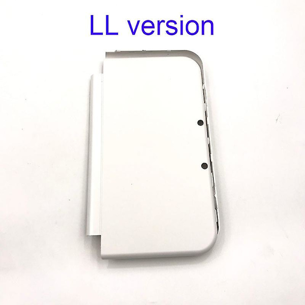 Høy kvalitet for New 3ds Ll New 3dsxl dekselhus deksel erstatning for New 3ds Xl topp bakdeksel spillkonsoll matte white