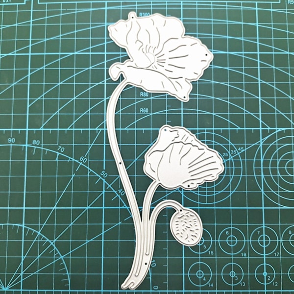 Lotus Metal Skæreforme Stencil Scrapbooking DIY Album Stempel Papir Kort