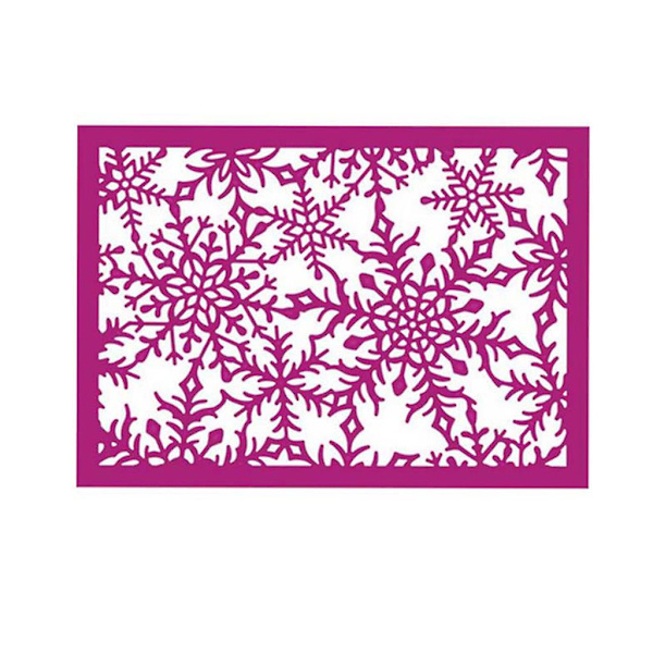 Metall jul snöflingor stansformar stencil DIY scrapbooking album papper kort mall mögel prägling dekoration