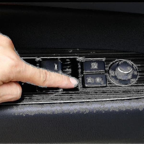 1 Sæt til 2017 2018 2019 -5 Cx5 Kf Lhd Bil Vindue Switch Panel + Bil Gear Shift Box Panel Cover Sti