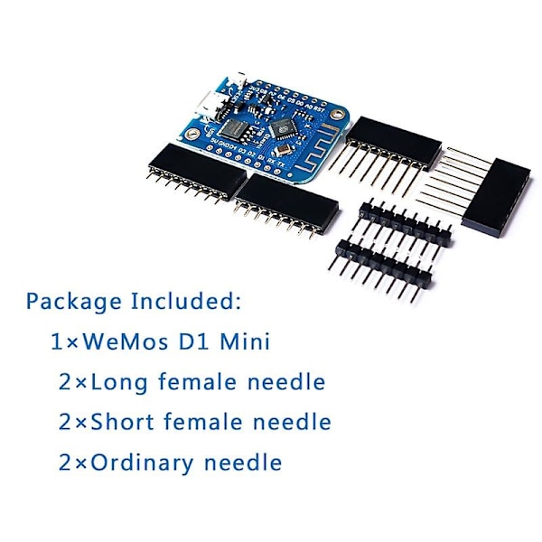 1 stk Wifi Udviklingskort 3.3v D1 Mini Nodemcu Lua IoT Kort D1 Mini Esp8266 Esp-12