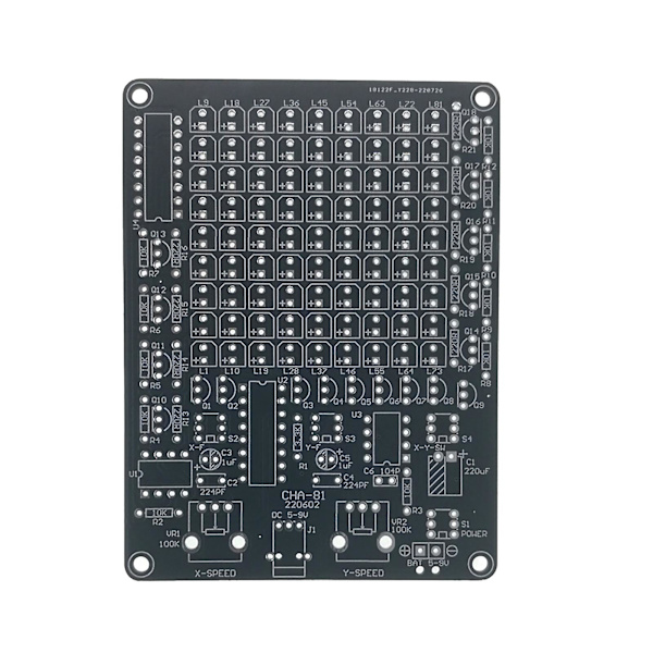 Elektronisk Terning Cha-81 Led Modul Diy [ Lodning Påkrævet ]