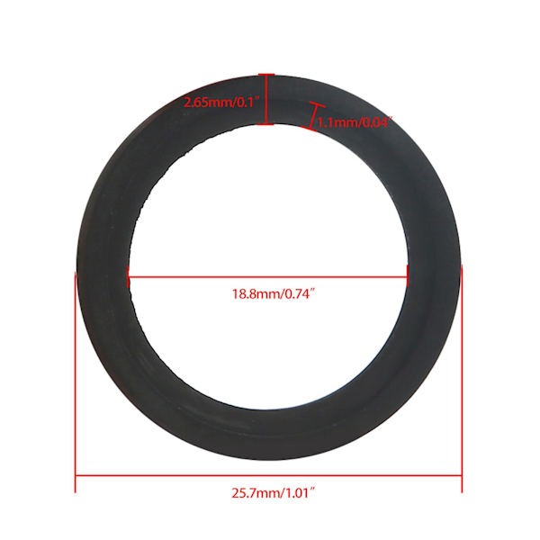 18,8 mm universell kassettbandmaskinbelte hjemmelydkomponenter for M70