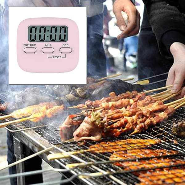 Söt digital kökstimer nedräkning mini liten stoppur nedräkning timer