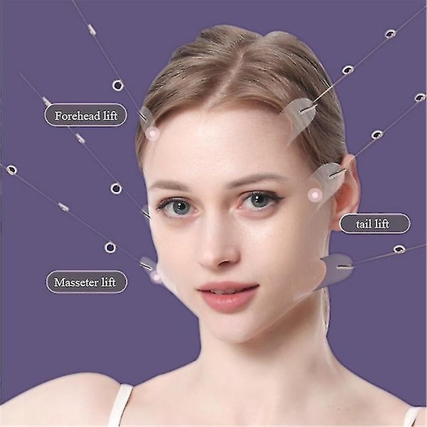 20st V Face Sticker Ansiktslyftande tejp Ansikte osynlig klistermärke Ansiktsbantningsklistermärke