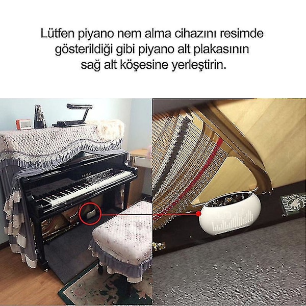 Høj kvalitet Møbel Lufttørrer Til Klaver Og Musikinstrumenter Hvid-dwdz white