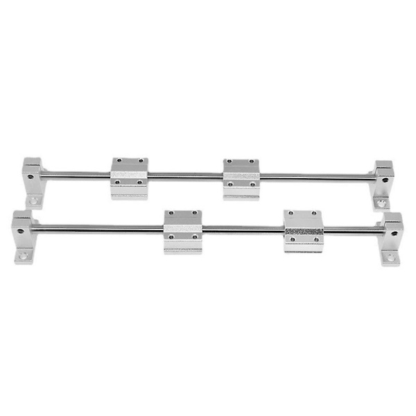 400mm helt gängad stång T8 blyskruv med mutterkit för 3D-skrivare/CNC-maskiner