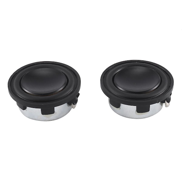 2 stk. 1 tommer mini højttaler 4 ohm 3w 28mm fuldtone lyd sidehøjttaler Bluetooth højttalere