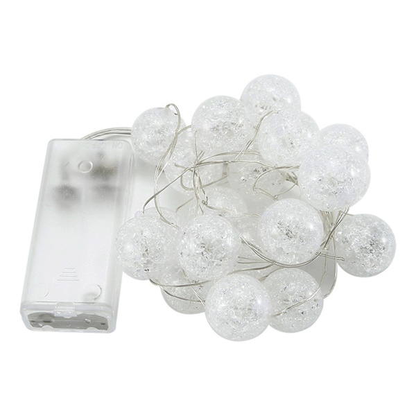 10 LED-fargede ballonglys til jul, bryllup og fest