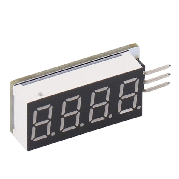 Digitalrör-displaymodul 0,36 tum röd LED 4-siffrig RXD-stift för DIY-elektronik