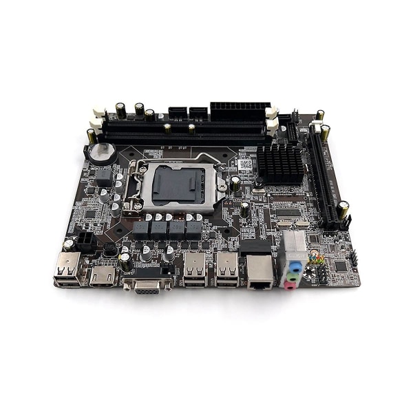 H55 bundkort Lga1156 understøtter I3 530 I5 760 serie Cpu Ddr3 hukommelse bundkort+i5 750 Cpu+sata C