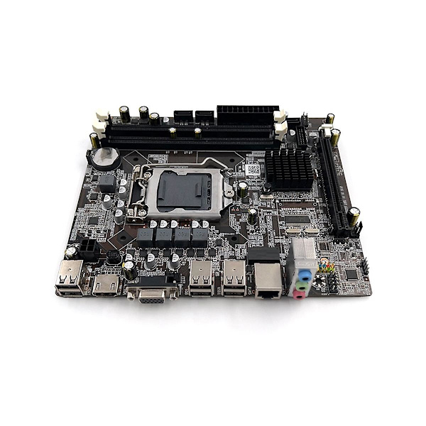 H55 Emolevy Lga1156 Tukee I3 530 I5 760 Sarjan Cpu Ddr3 Muistia Emolevy+i5 750 Cpu+sata C