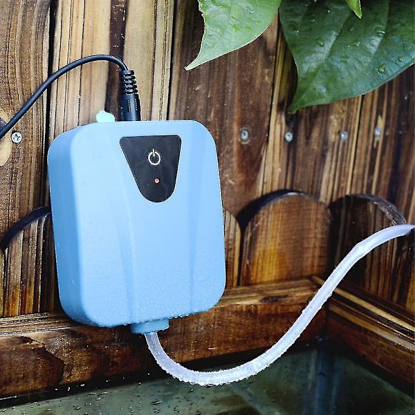 Akvarium Luftpumpe, Solcelledrevet Oxygenator Vand Oxygenpumpe Dam Lufter Akvarium
