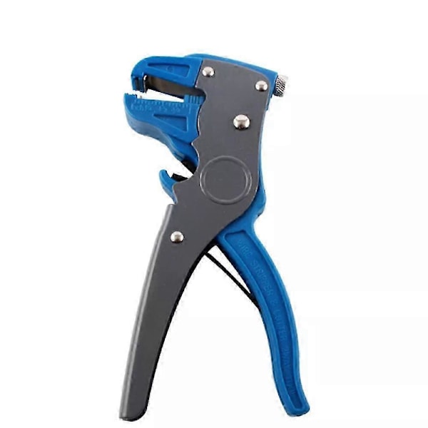 Automatisk Kabelavskärare Crimper Crimpverktyg Justerbar Tång Klippare blue