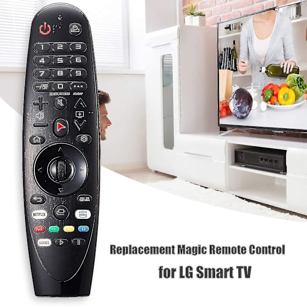 Ny kompatibel An-mr19ba för Tlcommande Lg Smart Tv 2.4g trådlös Tlvision Universal Tlvision-kontroll Lg fjärrkontroll W/ai Thinq An-mr600 An_gift Of