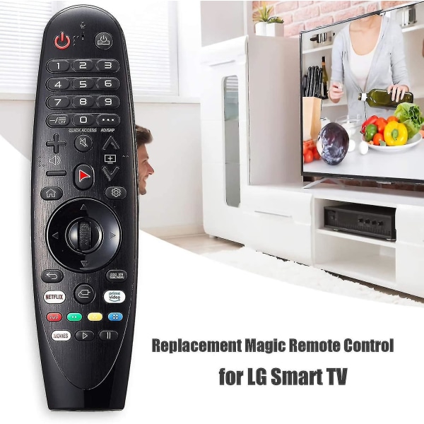 Uusi yhteensopiva An-mr19ba Lg Smart TV:n 2.4g langattomaan Tlcommandeen, yleinen Tlvision-ohjain Lg:n kaukosäätimeen W/ai Thinq An-mr600 An_gift Of