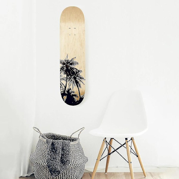 2 stk Skateboard Vægmontering Skateboard Display Hanger Skateboard Hanger Krog Vertikal Og Horisontal Til Skateboard Deck Display Opbevaring