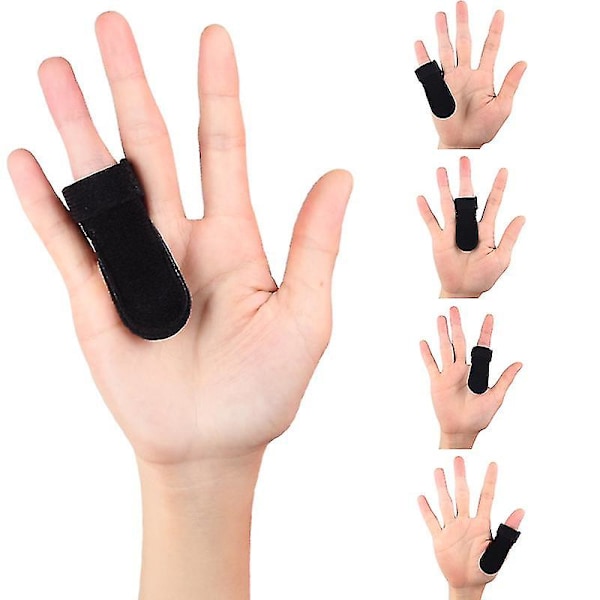 2 stk. Trigger Finger Splint, Finger Splints for Tommel, Pekefinger, Langfinger, Ringfinger og Lillefinger, Fingerstøtte Brace