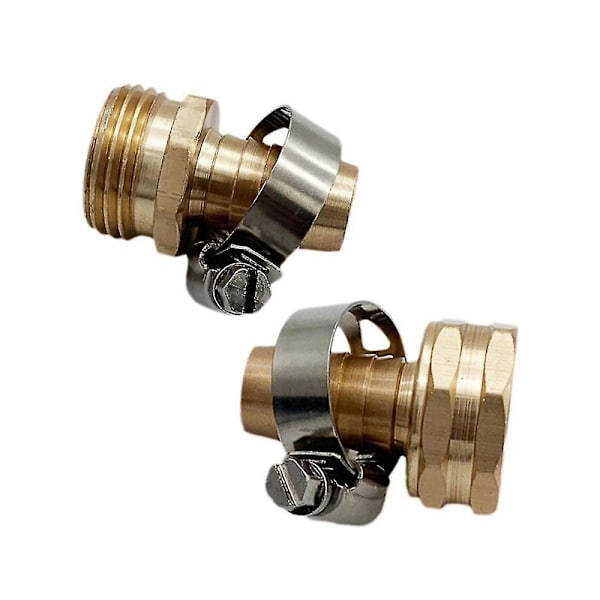 5/8 Tommer Have Slange Connector Have Slange Reparation 5-punkts Vandrør Reparation Reparation Samling Vandrør