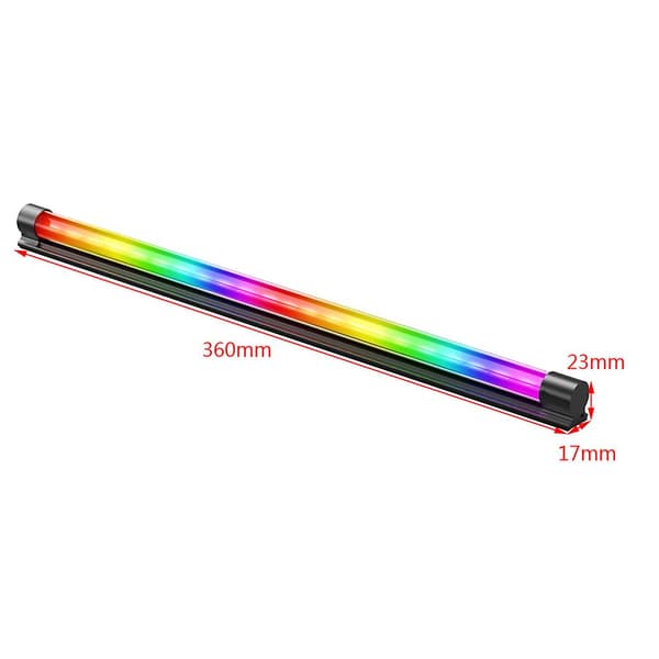 5v Argb Led-remsa magnetisk basdator moderkort ljusfält stöd Aura Sync