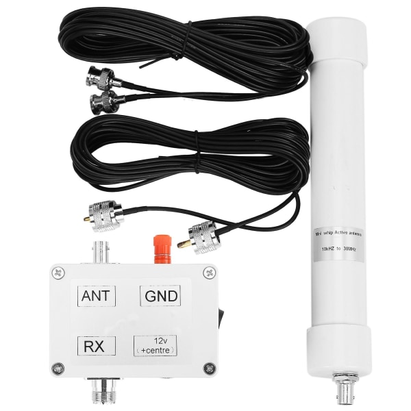 Aktiv antenne 10khz til 30mhz Mini Whip Hf Vlf Vhf Sdr med bærbar kabel