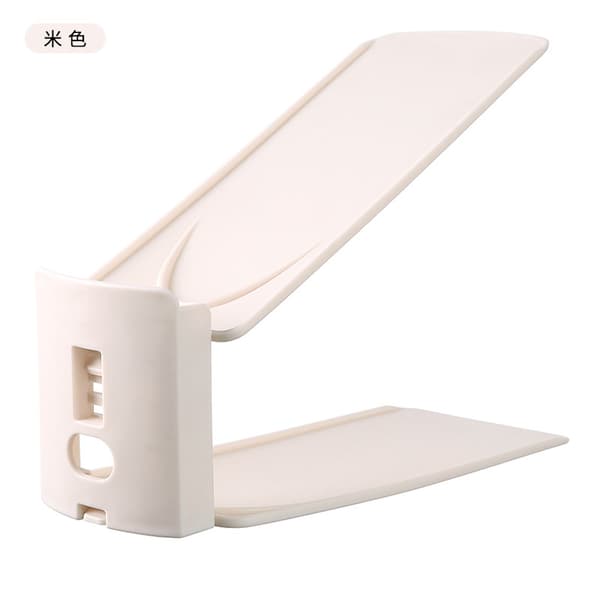 Justerbar Stabelbar Skoslids Organizer apricot