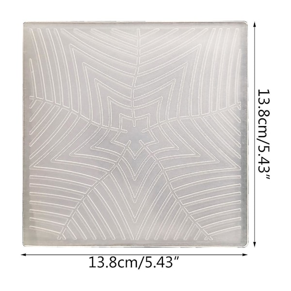 Spider Net Frame Template Embossing Folder Til Papirhåndværk Fotoalbum Dekorationer