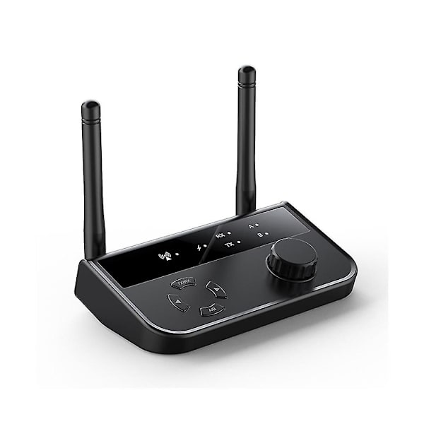 Multipunkt Bluetooth 5.3 Lyd Sender/Mottaker 3,5 mm Aux 2 RCA Stereo Musikk Trådløs Adapter 2