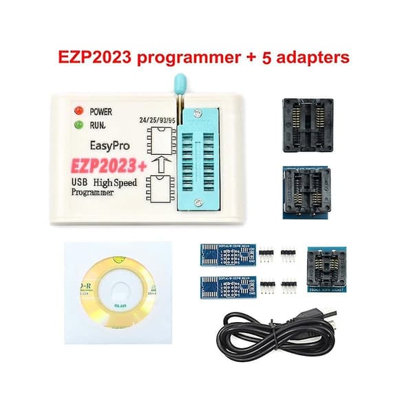 Ezp2023 Snabb SPI Flash Programmer Ezp2023 Stödjer 24/25/93/95 Eeprom Bios 25t80 Bränning Offli
