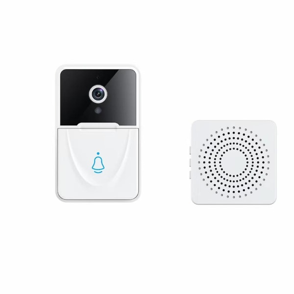 Smart trådløs Wifi Videodørklokke Telefon Kamera Dørklokke Ring Intercom Sikkerhed