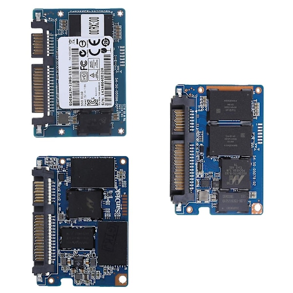 Halv Slim Sata Ssd Solid State Harddisk 128gb Ssd-drev Til Bærbar Computer