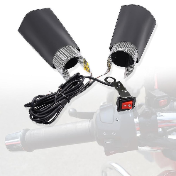 Universal 12V Andre Generasjons Motorsykkel Vinter Elektrisk Oppvarmet Styregrep_f