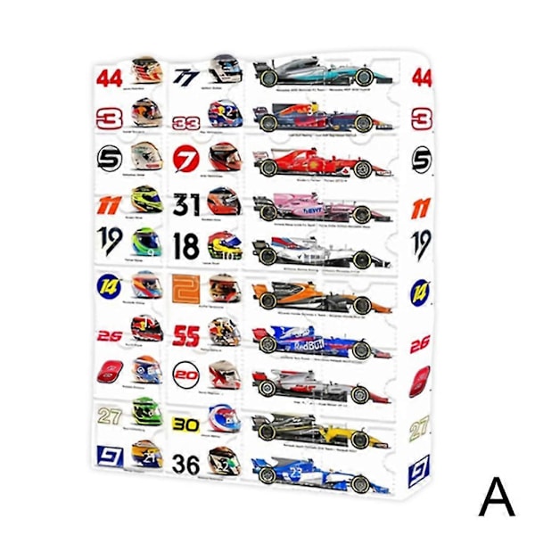 Adventtikalenteri Uusin F1 Adventtikalenteri 2024 Miehet/lapset Adventtikalenteri Auto Adventtikalenteri 2024 Formula 1 Adventtikalenteri 2024 Joululahja 1 set