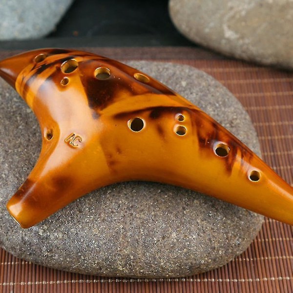 12 huller røget Ocarina ubåd stil musikelsker instrumentindretning