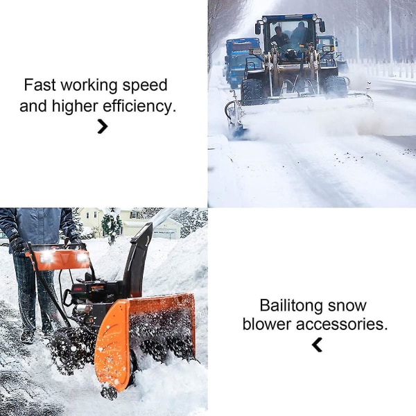 Briggs & Stratton -vaahtosulku lumilingolle, Bailitong-lumiaura, lumiauran lisävarusteet talviseen ulkolumen puhdistukseen