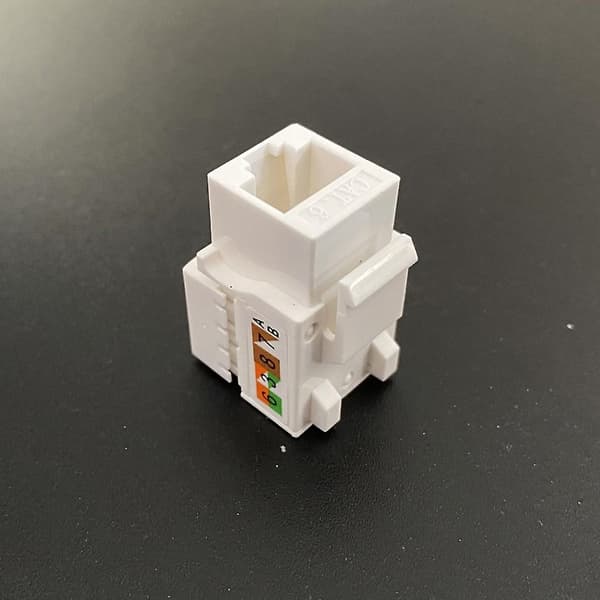 Cat6 Rj45 Keystone Jacks Modulkontakt Ethernet for veggplate Patch Panel