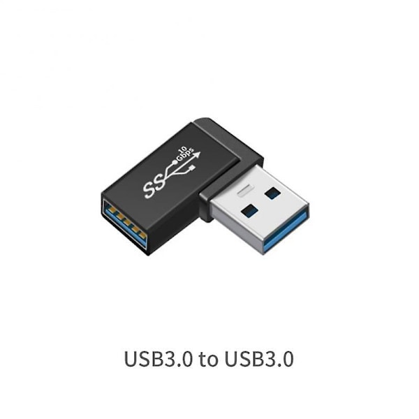 Ryra USB 3.0 Typ C Hona till USB 3.0 Hane OTG-adapter 10gbps Typ C till USB 3.0 Konverterare