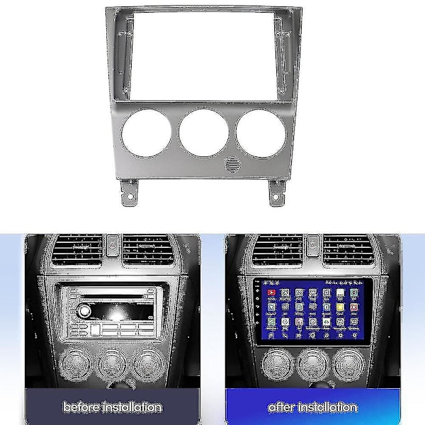 2din bilradiofascia for Subaru Impreza 03-06 Dvd stereorammeplate