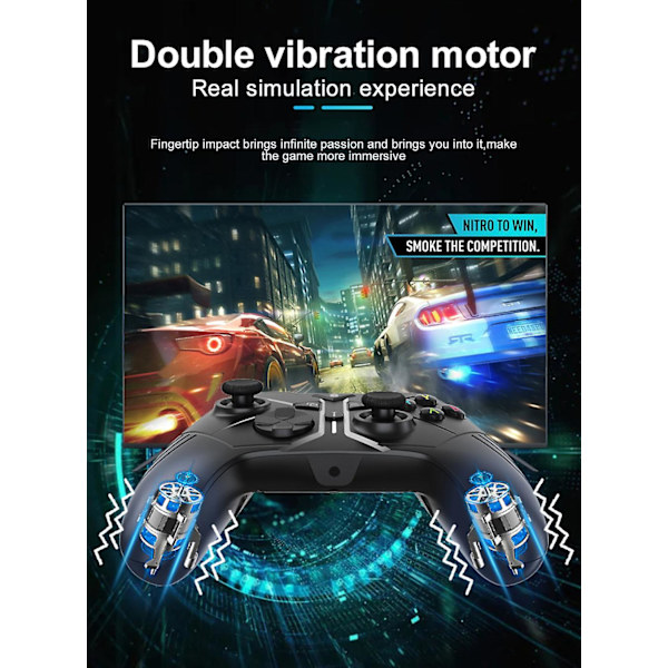 USB-kablet Controller til Videospil til Microsoft Slim Gamepad Controle Joypad