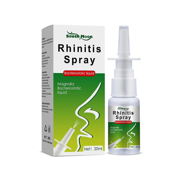 Rhinit Nässpray Naturlig Snabblindring Nässpray Nysning Bihåleinflammation Snarkning Behandling Näsvård Spray