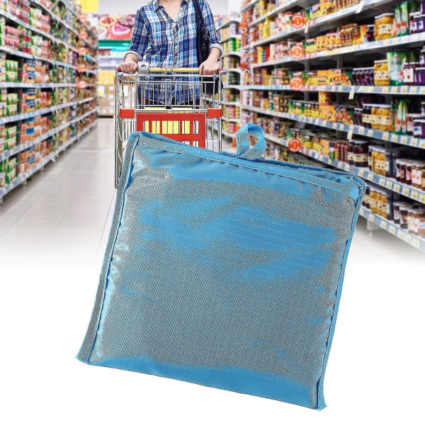 Oppbevaringspose Håndveske Foldbar Handlepose Gjenbrukbar Dagligvare Hengearrangør-fargesvart