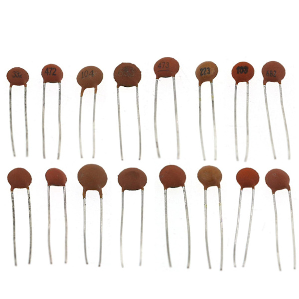 960 stk./parti Elektronisk Keramisk Kondensator Assorteret Sæt 2pf-0.1uf Kondensatorer