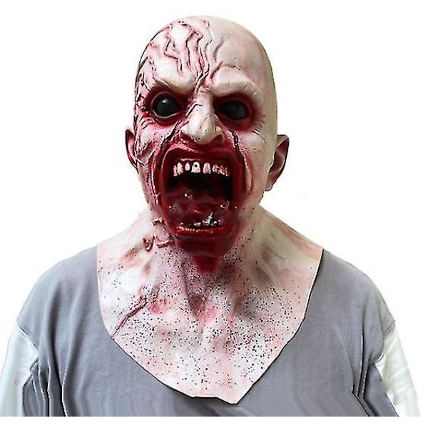 Halloween-kauhutrikkinaamio hauska cosplay-päähine karnevaaliyön paholaisen räjähdysnaamio rekvisiitta