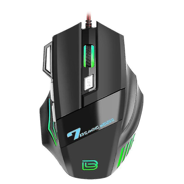 Wired Mouse G5 Gaming Mouse 7 knapper Rgb Marquee Lights Usb Mechanical