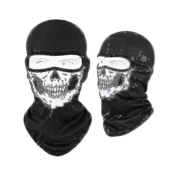 Balaclava med kranium